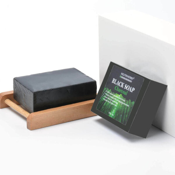 Charcoal Black Soap For Acne and Blackheads